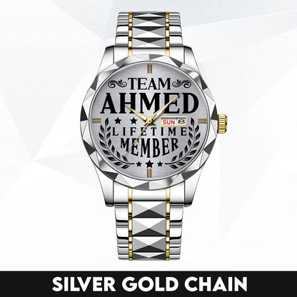 AHMED 13K1-437 Luxury Alloy-Men Watch, Personalized Premium Gift for Anniversary