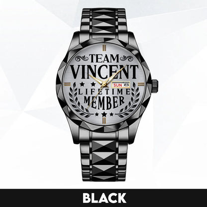 VINCENT 13K1-437 Luxury Alloy-Men Watch, Personalized Premium Gift for Anniversary