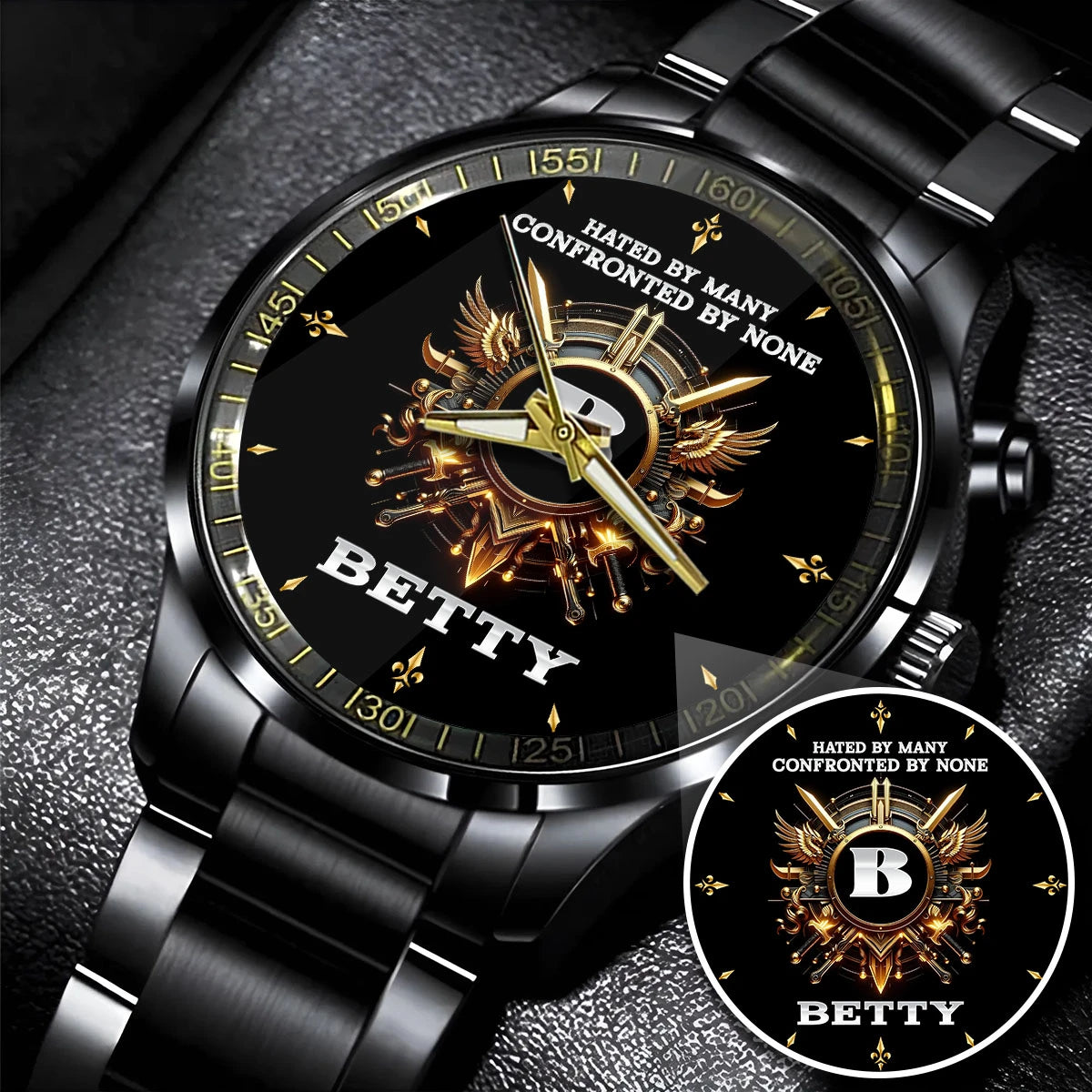 Hated By Many Confronted By None Sword Watch BETTY M1-W13