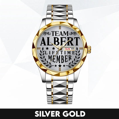 ALBERT 13K1-437 Luxury Alloy-Men Watch, Personalized Premium Gift for Anniversary