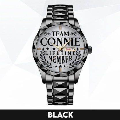 CONNIE 13K1-437 Luxury Alloy-Men Watch, Personalized Premium Gift for Anniversary