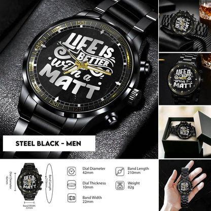 Steel Black - Men