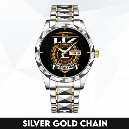 LIZ 13K1-434 Luxury Alloy-Men Watch, Personalized Premium Gift for Anniversary