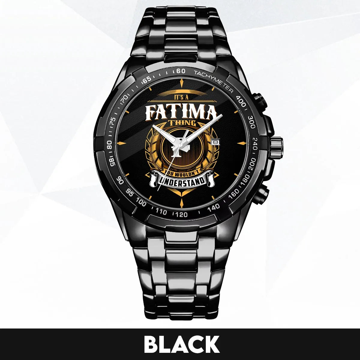FATIMA 13K2-434 Alloy-Quatz-Men Watch, Personalized Premium Gift for Anniversary