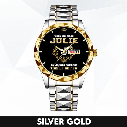 God Made Your Name Royal Watch JULIE M1-W14