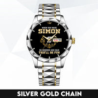 Silver Gold Chain