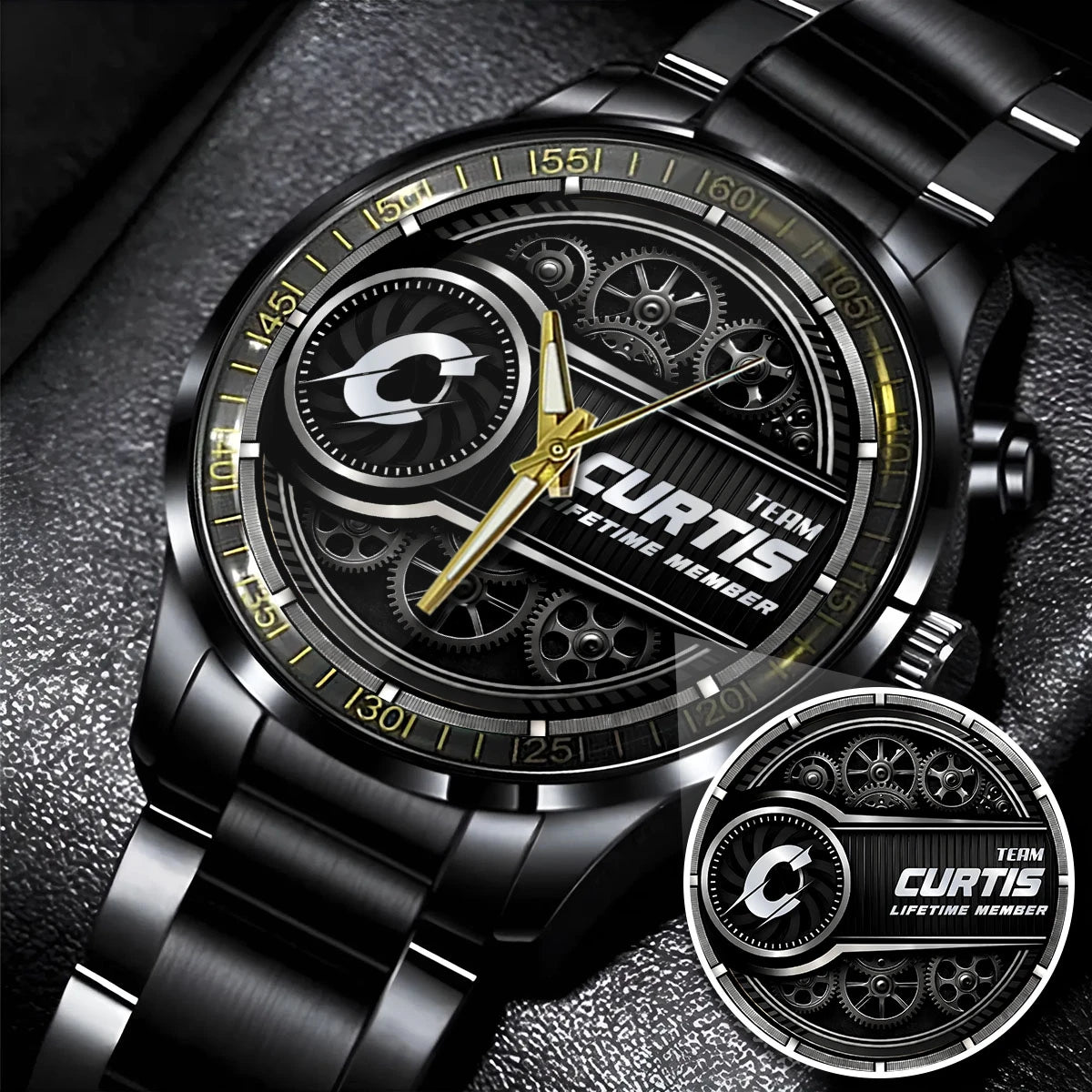 CURTIS 13K1-441 Personalized Watch, Premium Gift for Anniversary