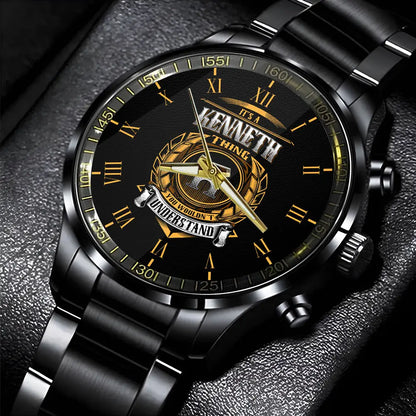 KENNETH F01-86 Personalized Watch, Premium Gift for Anniversary