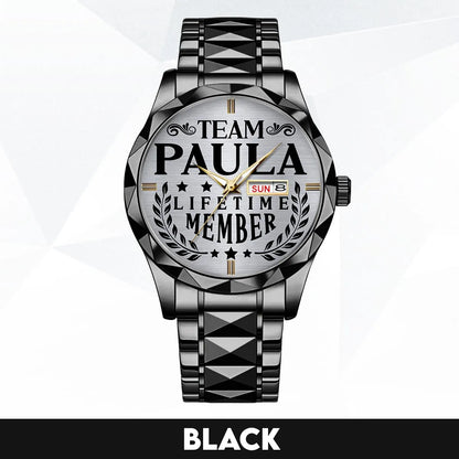 PAULA 13K1-437 Luxury Alloy-Men Watch, Personalized Premium Gift for Anniversary