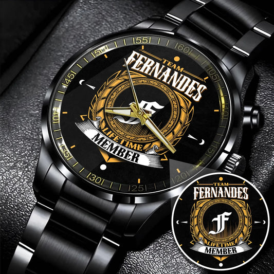 FERNANDES 13K1-445 Personalized Watch, Premium Gift for Anniversary