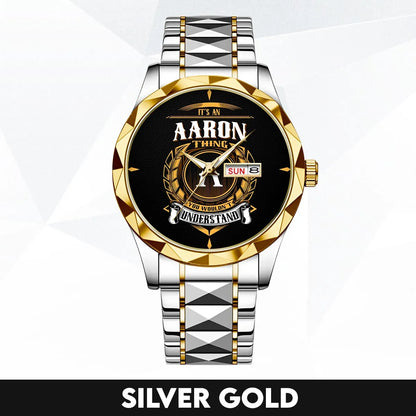 AARON 13K1-434 Luxury Alloy-Men Watch, Personalized Premium Gift for Anniversary