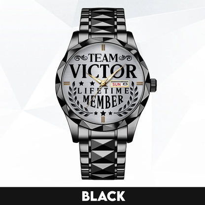 VICTOR 13K1-437 Luxury Alloy-Men Watch, Personalized Premium Gift for Anniversary