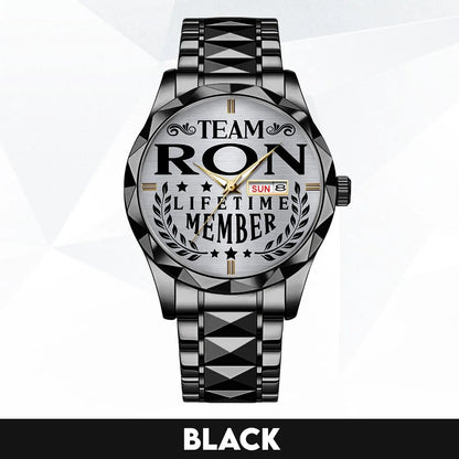 RON 13K1-437 Luxury Alloy-Men Watch, Personalized Premium Gift for Anniversary