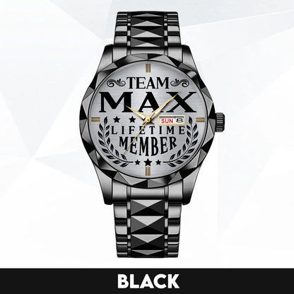 MAX 13K1-437 Luxury Alloy-Men Watch, Personalized Premium Gift for Anniversary