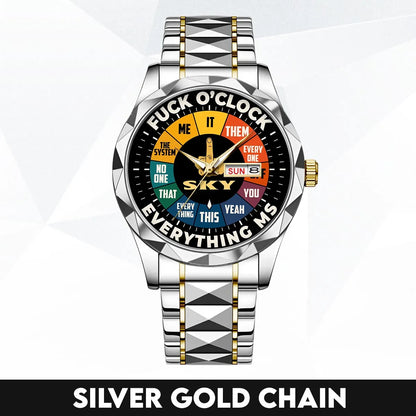SKY 13K1-438 Luxury Alloy-Men Watch, Personalized Premium Gift for Anniversary
