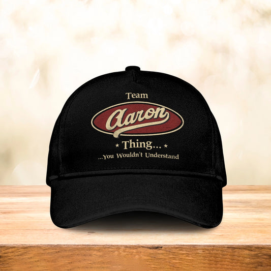 AARON 13K1-87 Personalized Name Cap Limited Edition