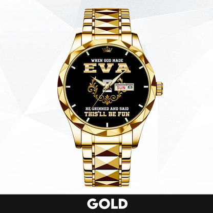 God Made Your Name Royal Watch EVA M1-W14