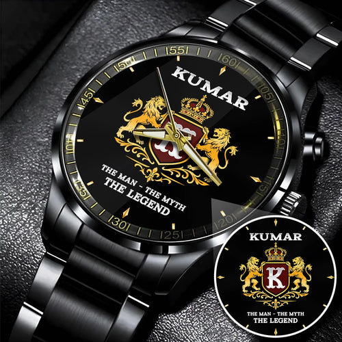 The Man The Myth Legend Royal Luxury Watch KUMAR M1-W21