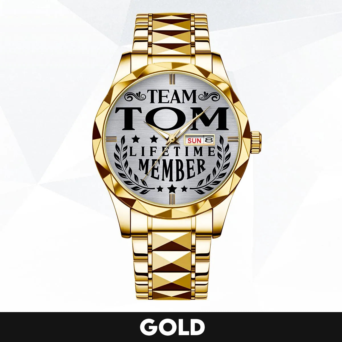 TOM 13K1-437 Luxury Alloy-Men Watch, Personalized Premium Gift for Anniversary