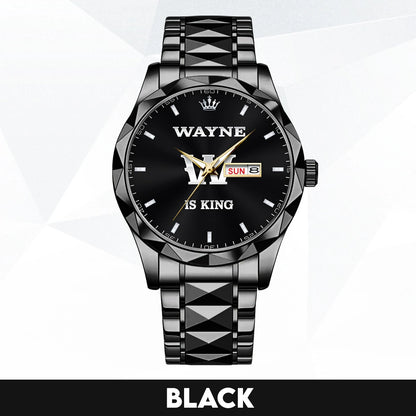 WAYNE 13K1-460 Personalized Name Watch