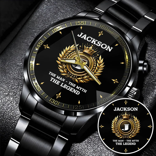 The Man The Myth The Legend Olive Crown Watch JACKSON M1-W5