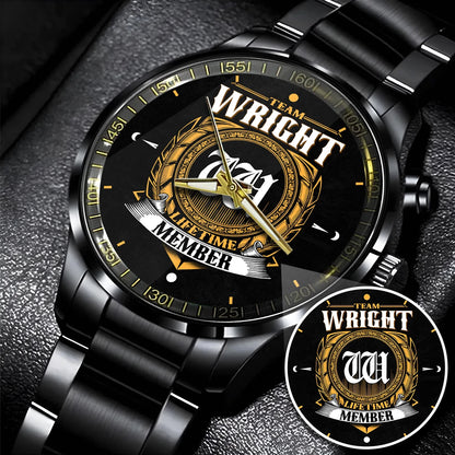 WRIGHT 13K1-445 Personalized Watch, Premium Gift for Anniversary