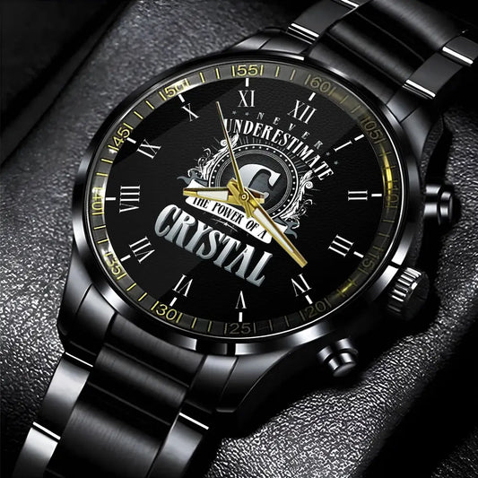 CRYSTAL 13K1-85 Personalized Watch, Premium Gift for Anniversary