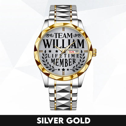 WILLIAM 13K1-437 Luxury Alloy-Men Watch, Personalized Premium Gift for Anniversary