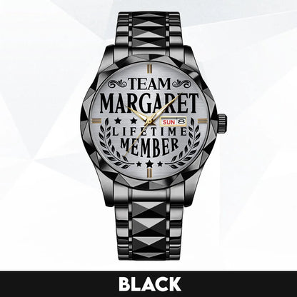 MARGARET 13K1-437 Luxury Alloy-Men Watch, Personalized Premium Gift for Anniversary