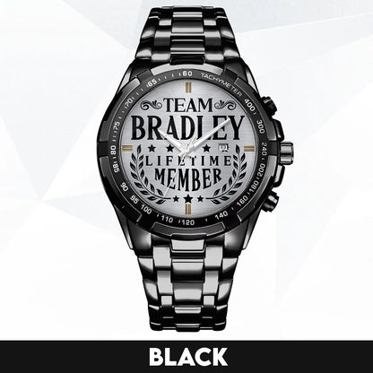 BRADLEY 13K1-437 Alloy-Quatz-Men Watch, Personalized Premium Gift for Anniversary