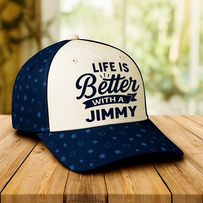 JIMMY 13K1-V1 Personalized Name Cap Limited Edition