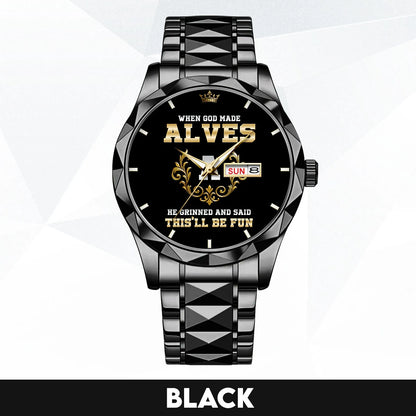 God Made Your Name Royal Watch ALVES M1-W14