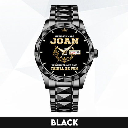 God Made Your Name Royal Watch JOAN M1-W14