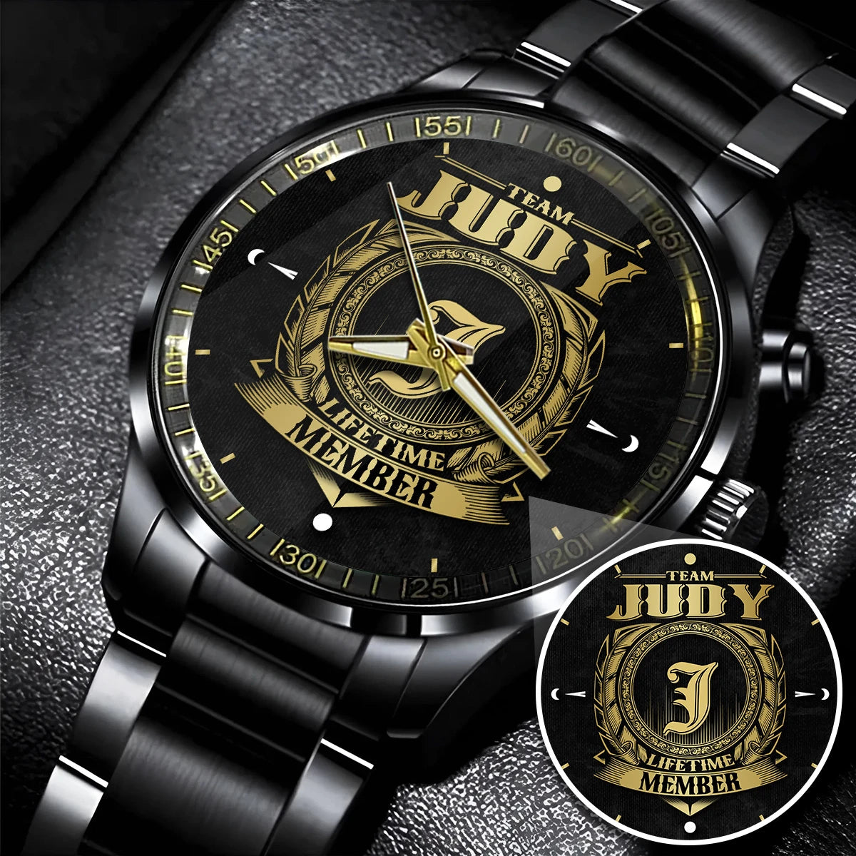 JUDY 13K1-444 Personalized Watch, Premium Gift for Anniversary
