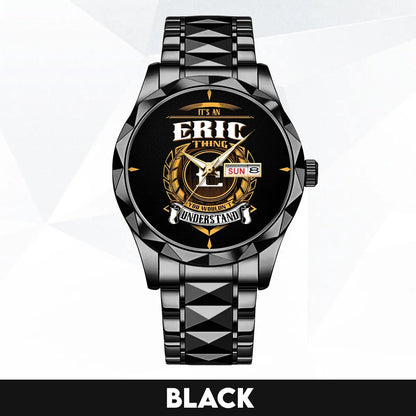 ERIC 13K1-434 Luxury Alloy-Men Watch, Personalized Premium Gift for Anniversary
