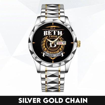 BETH 13K1-434 Luxury Alloy-Men Watch, Personalized Premium Gift for Anniversary