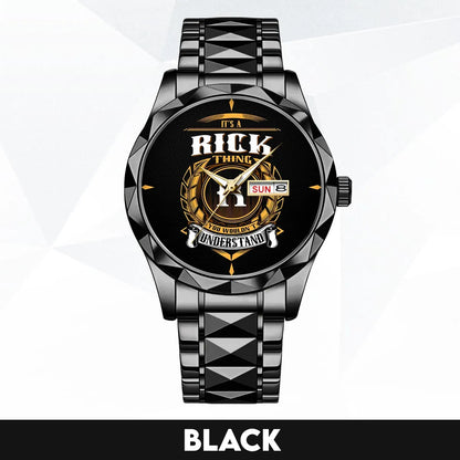 RICK 13K1-434 Luxury Alloy-Men Watch, Personalized Premium Gift for Anniversary