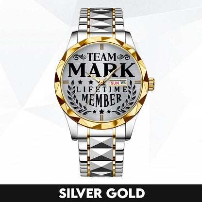 MARK 13K1-437 Luxury Alloy-Men Watch, Personalized Premium Gift for Anniversary