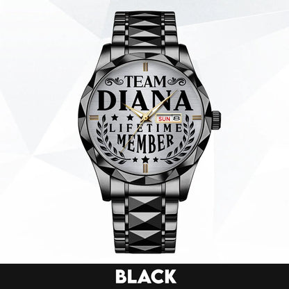 DIANA 13K1-437 Luxury Alloy-Men Watch, Personalized Premium Gift for Anniversary