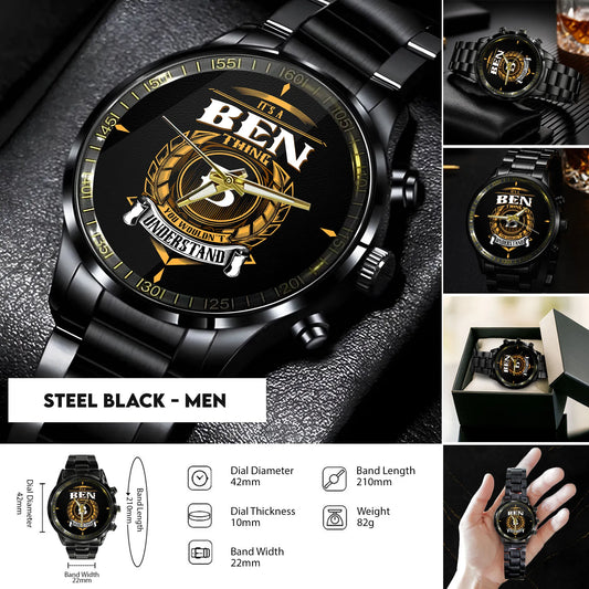 Steel Black - Men