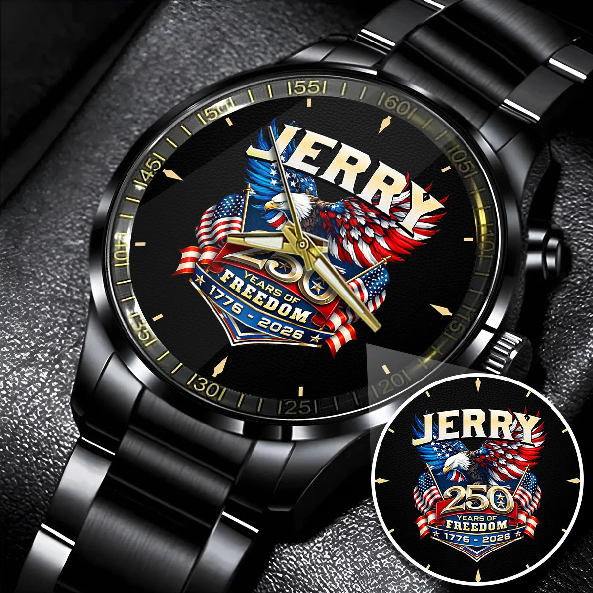 JERRY 13K1-455 ...250 Years Of Freedom 1776-2026
