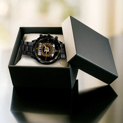 BRITTANY 13K1-445 Personalized Watch, Premium Gift for Anniversary