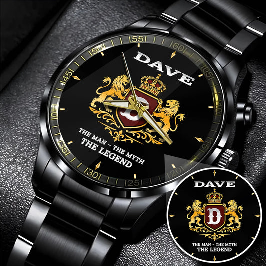 The Man The Myth Legend Royal Luxury Watch DAVE M1-W21