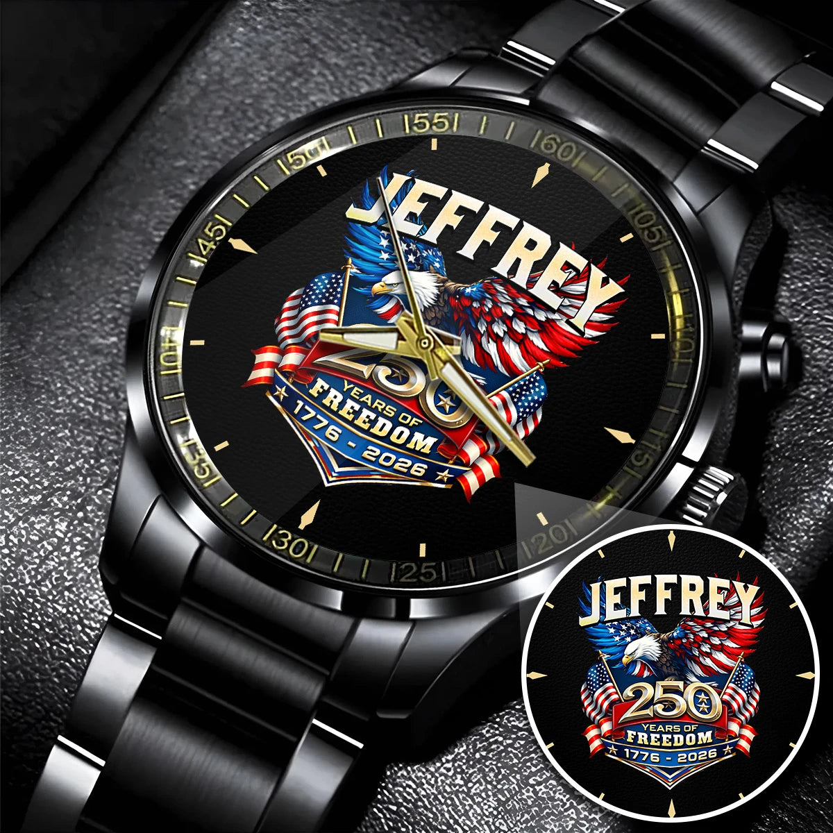 JEFFREY 13K1-455 ...250 Years Of Freedom 1776-2026