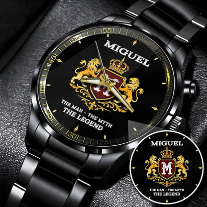 The Man The Myth Legend Royal Luxury Watch MIGUEL M1-W21