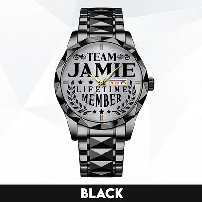 JAMIE 13K1-437 Luxury Alloy-Men Watch, Personalized Premium Gift for Anniversary