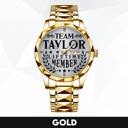 TAYLOR 13K1-437 Luxury Alloy-Men Watch, Personalized Premium Gift for Anniversary