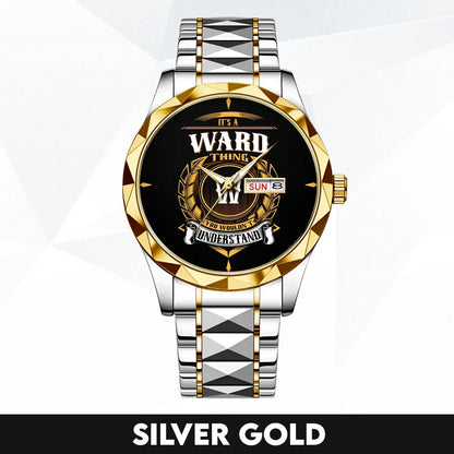 WARD 13K1-434 Luxury Alloy-Men Watch, Personalized Premium Gift for Anniversary