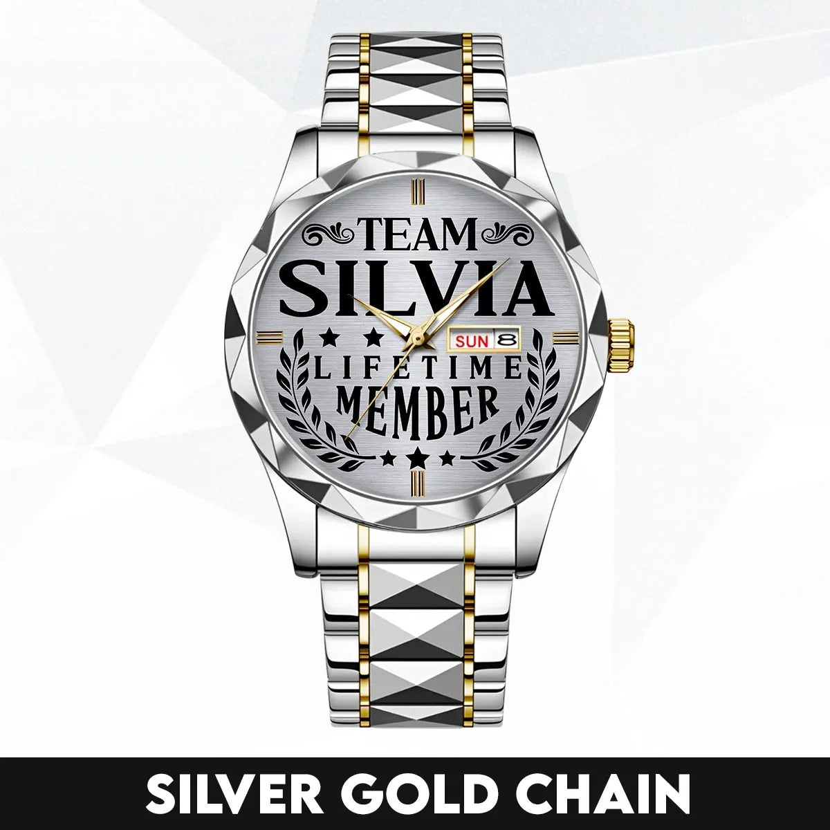 SILVIA 13K1-437 Luxury Alloy-Men Watch, Personalized Premium Gift for Anniversary