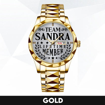 SANDRA 13K1-437 Luxury Alloy-Men Watch, Personalized Premium Gift for Anniversary
